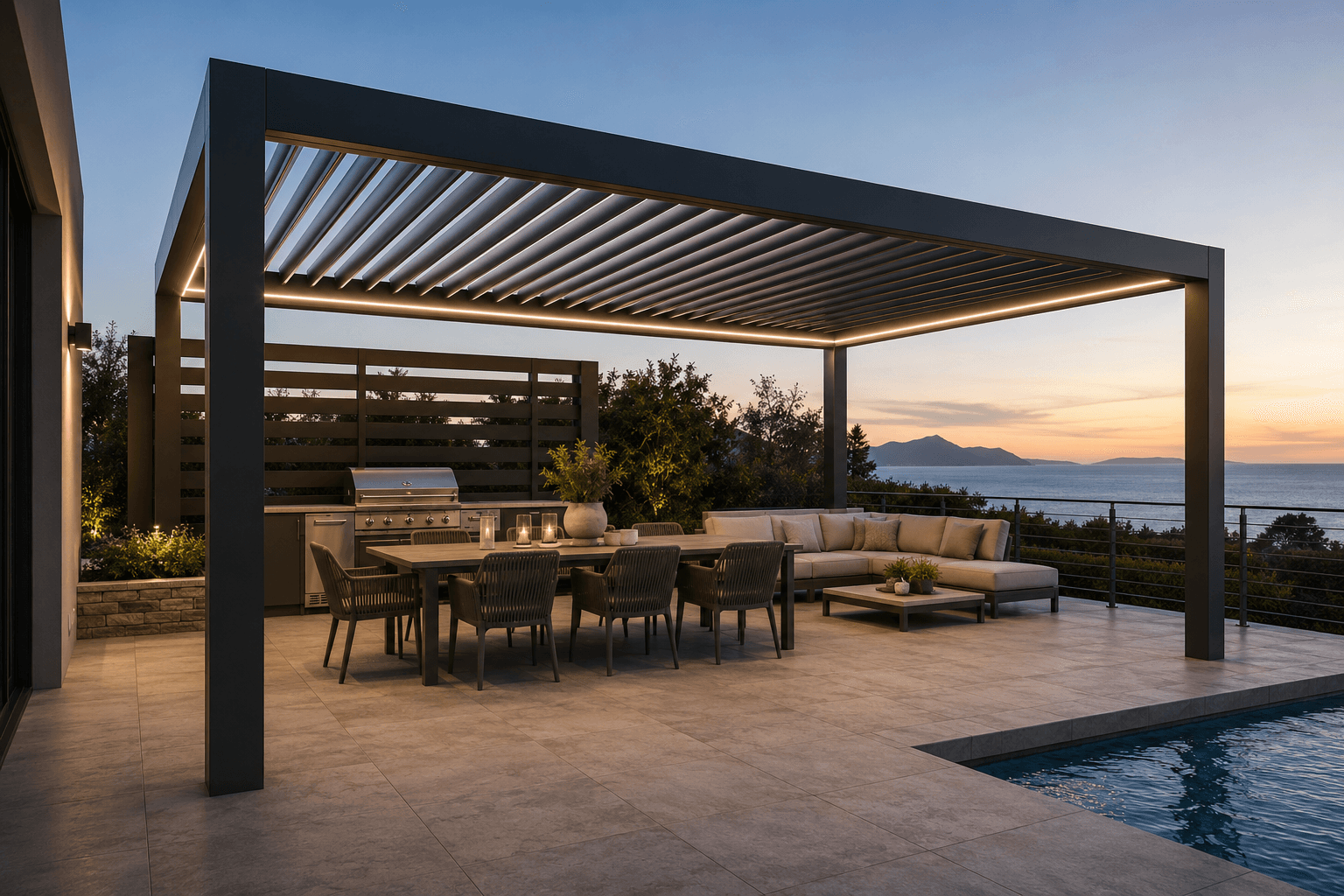 Aluminium Pergola