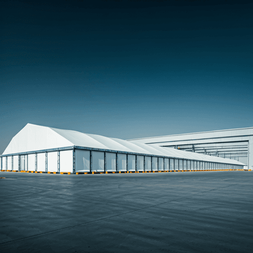 Logistics Hub Storage Tents