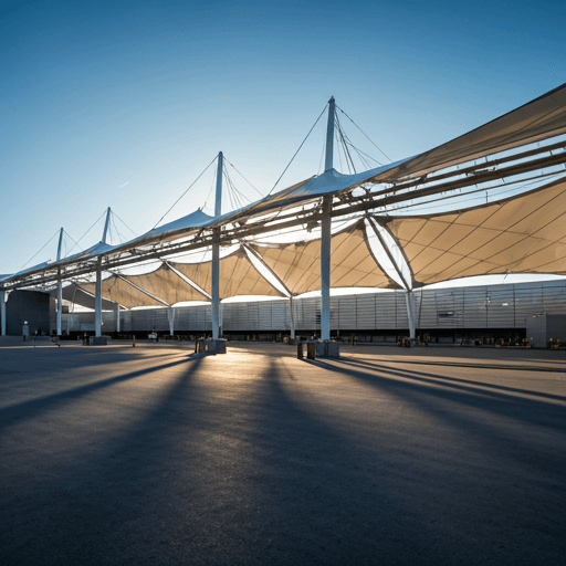 Cantilever Car-Park Shade